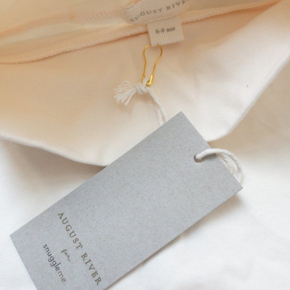 NWT SnuggleMe August River 6-9m Ivory Belly Hugger Tights - Picture 2 of 2